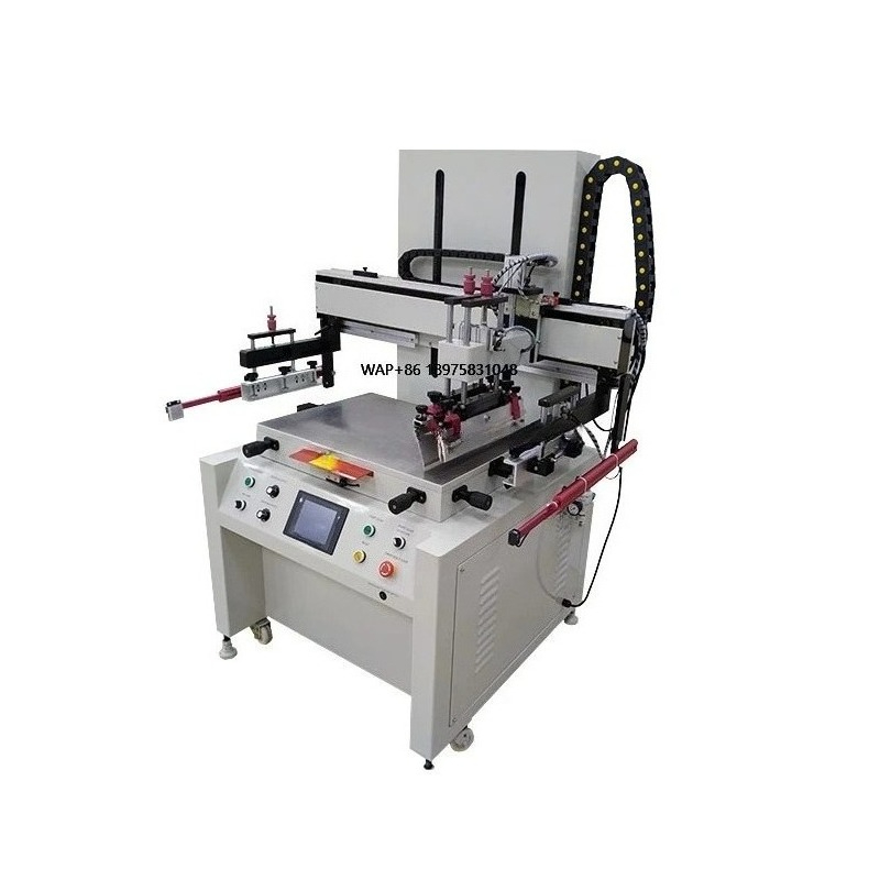 Silk Screen Printing - Otomatik Kağıt/Kartpostal/Çanta Serigrafi Baskı Makinesi