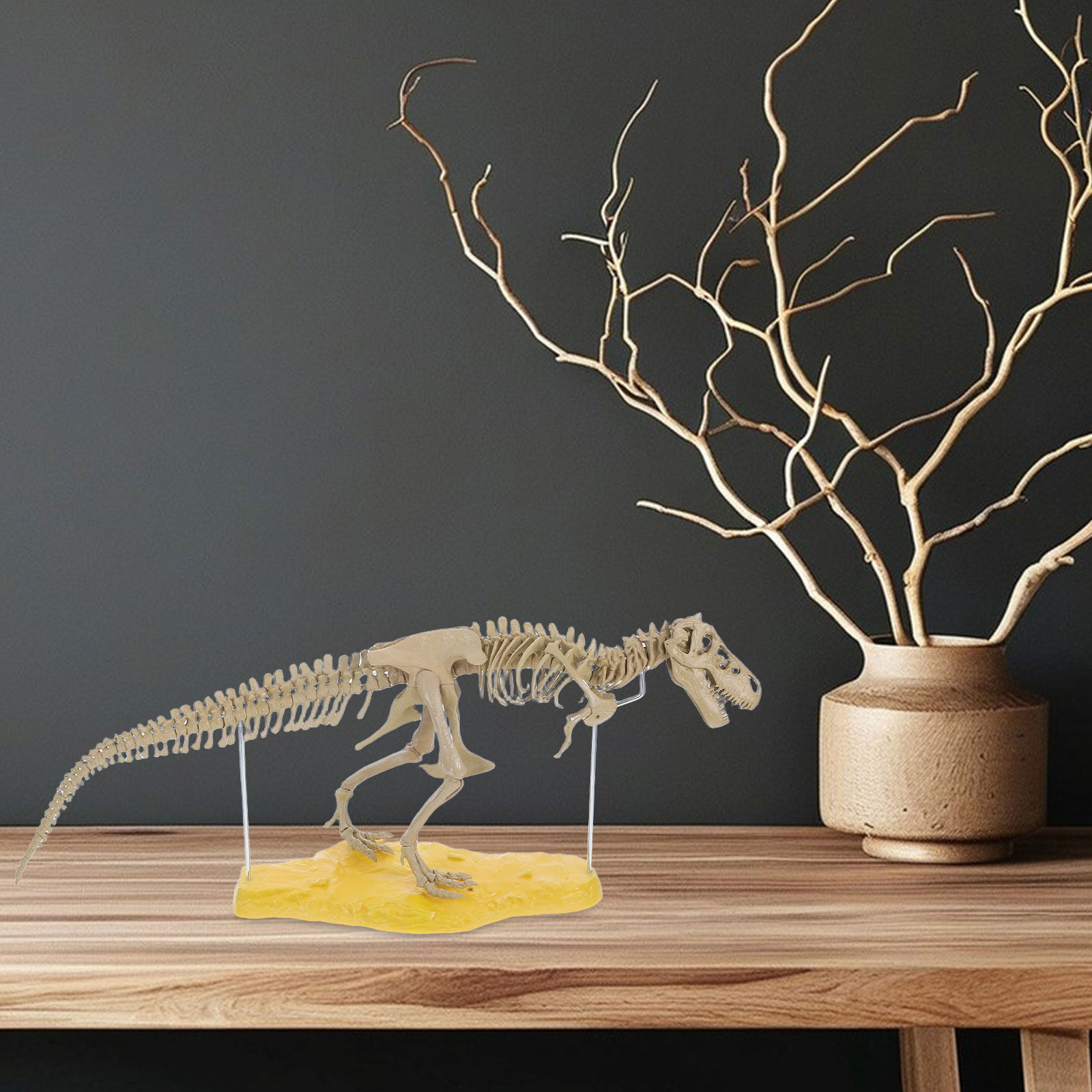 Art Craft Dinosaurs - 1 Set Montajlı Dinozor PVC Kiti