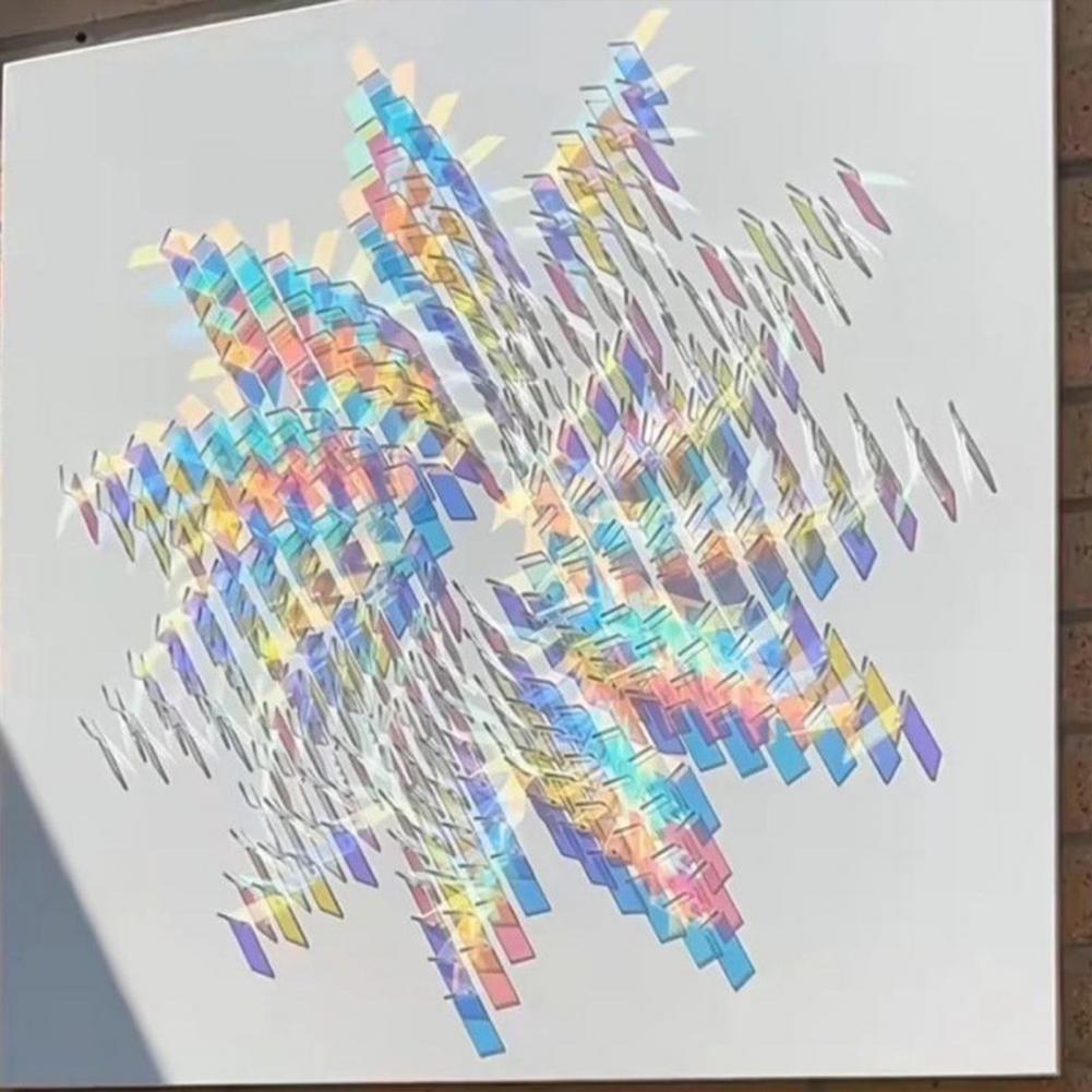 Art Craft Rainbow - Çok Katmanlı Işık Sanatı Akrilik Kareler