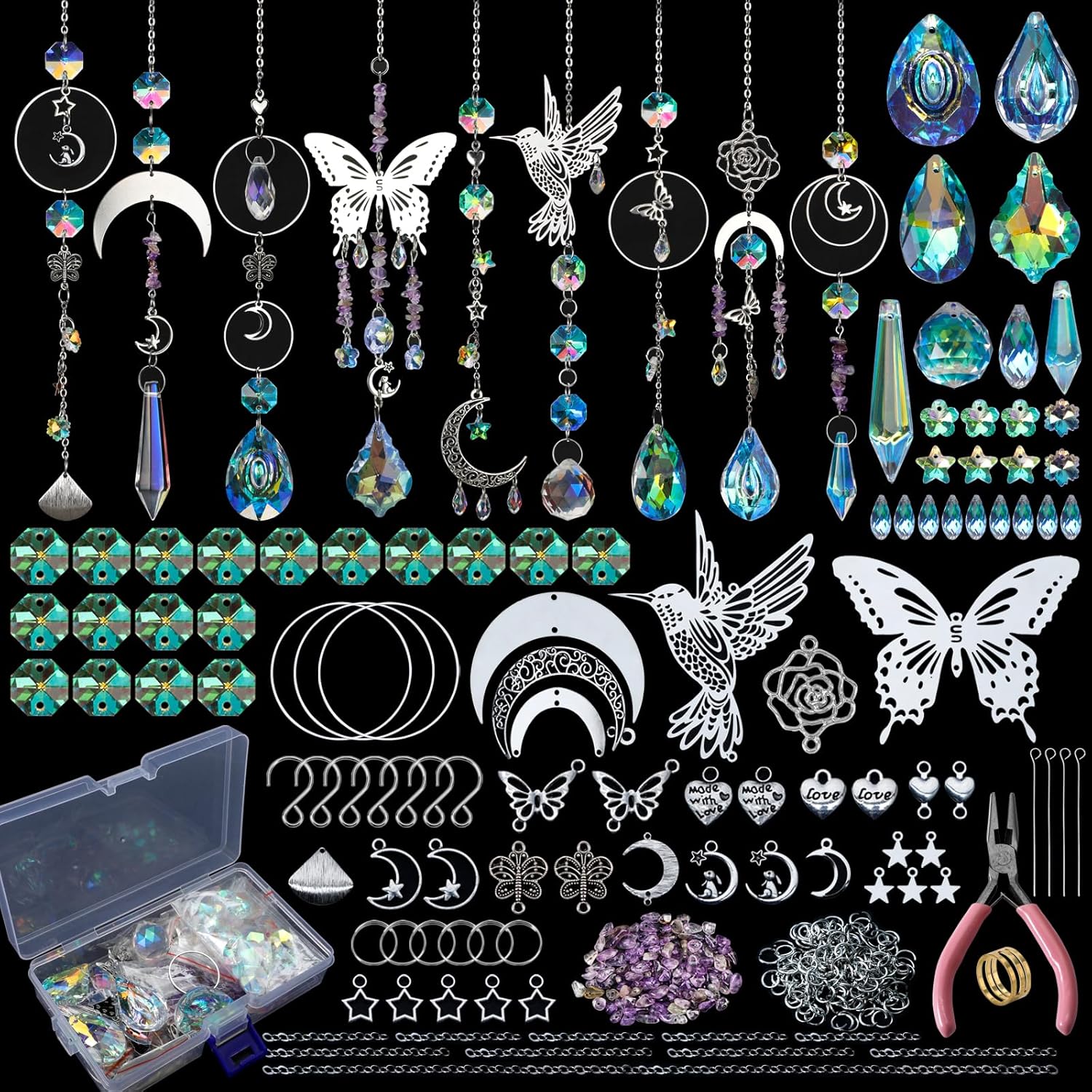 Art Craft Rainbow - DIY 400 adet SunCatchers Yapma Malzemeleri