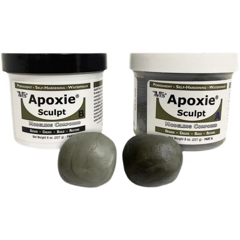 Air Dry Clay - Apoxie heykel, iki parçalı AB modelleme
