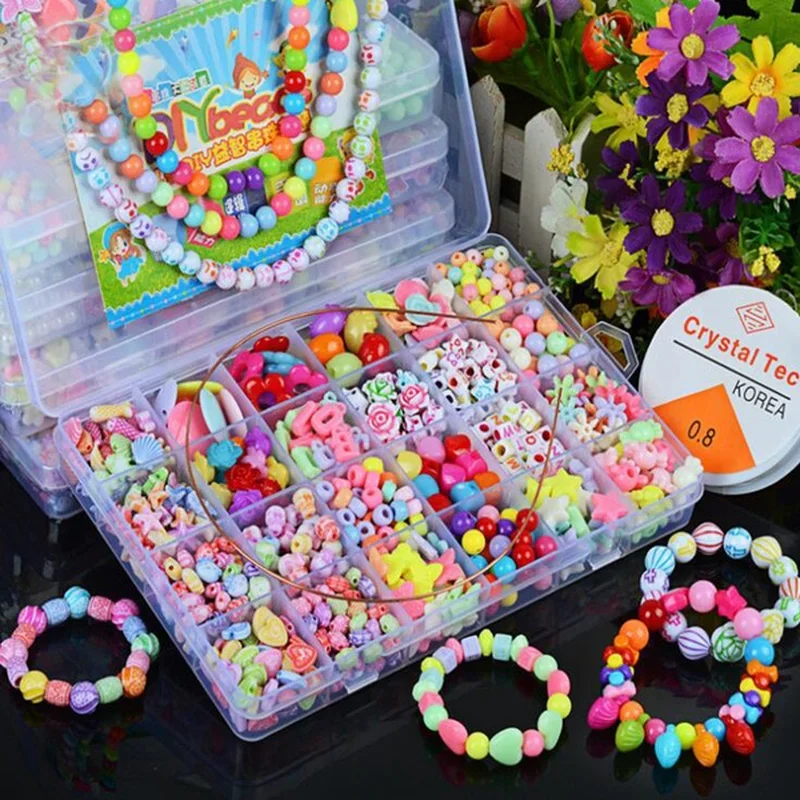 Art Craft Rainbow - Kızlar DIY boncuk seti takı yapma