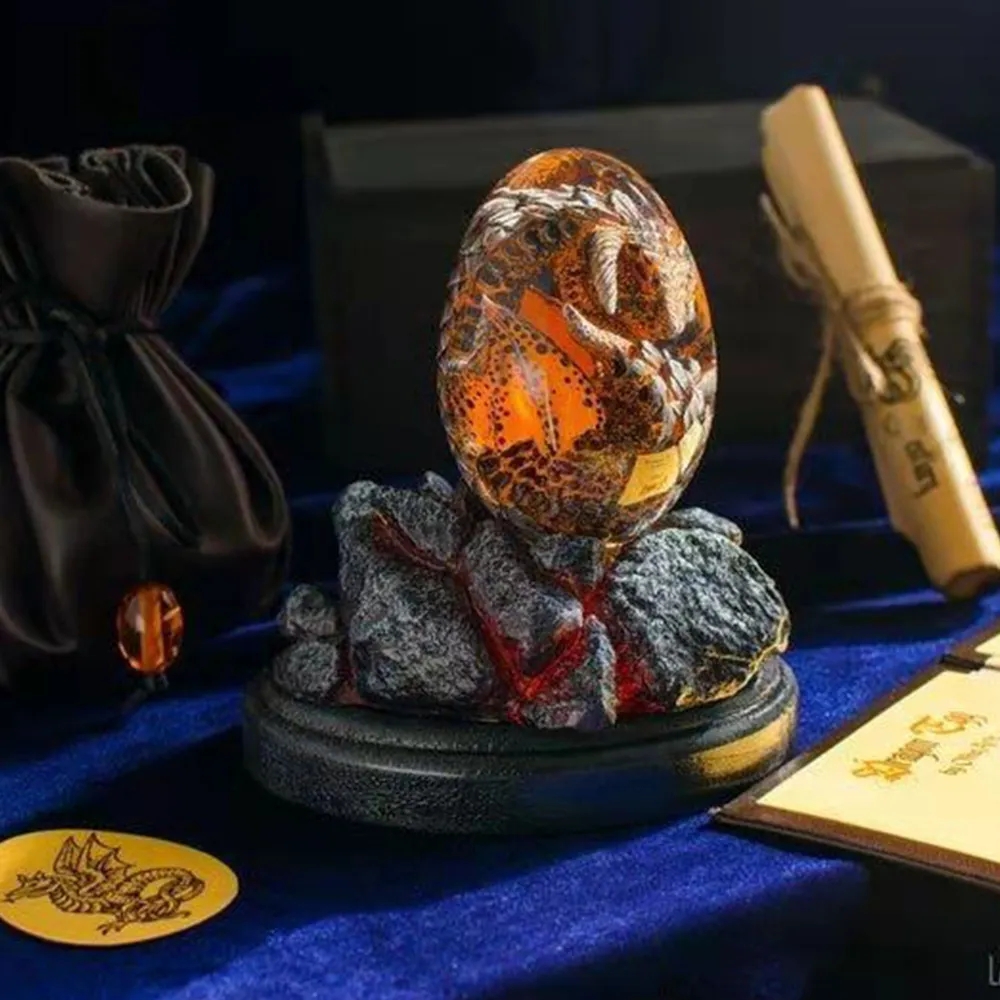 Lav ejderha yumurta heykeli st - Art Craft Dinosaurs incelemesi ve fiyatı
