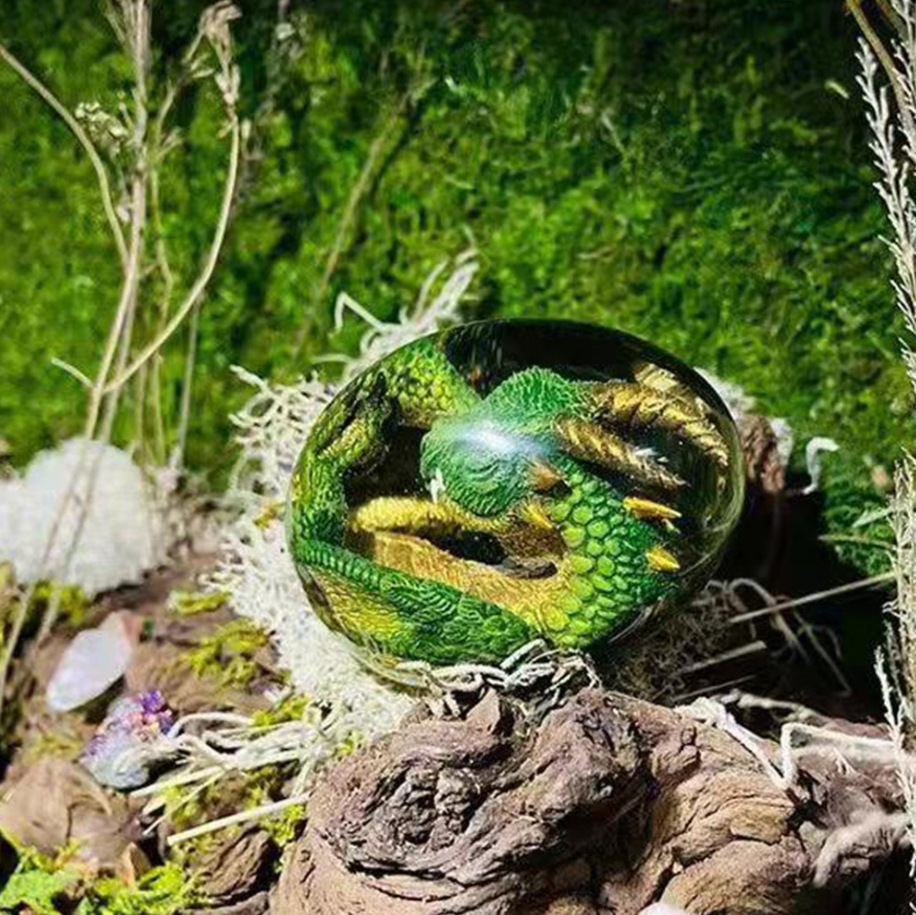 Lav ejderha yumurta heykeli st - Art Craft Dinosaurs incelemesi ve fiyatı