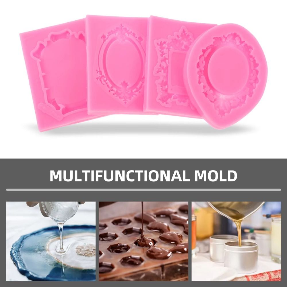 4 Adet Barok Fotoğraf Çerçeves - Air Dry Clay incelemesi ve fiyatı