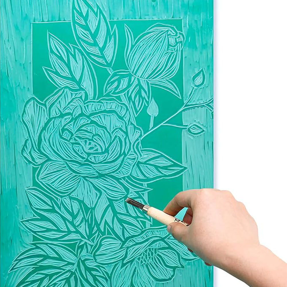 Yumuşak Oyma Kauçuk Bloğu Kola - Lino Printing Block incelemesi ve fiyatı