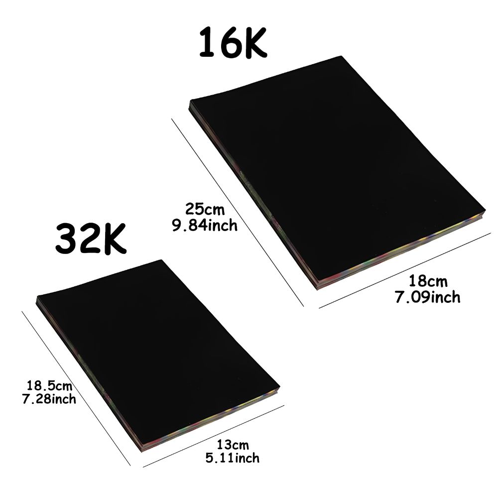 20 adet 16K/32K Gökkuşağı Kazı - Art Craft Rainbow incelemesi ve fiyatı