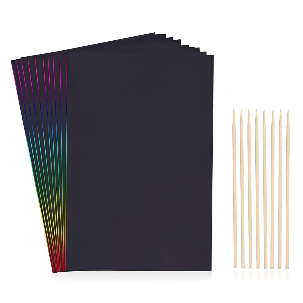 20 adet 16K/32K Gökkuşağı Kazı - Art Craft Rainbow incelemesi ve fiyatı
