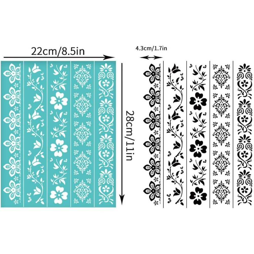 2 Adet Çiçek Sınırları Serigra - Silk Screen Printing incelemesi ve fiyatı