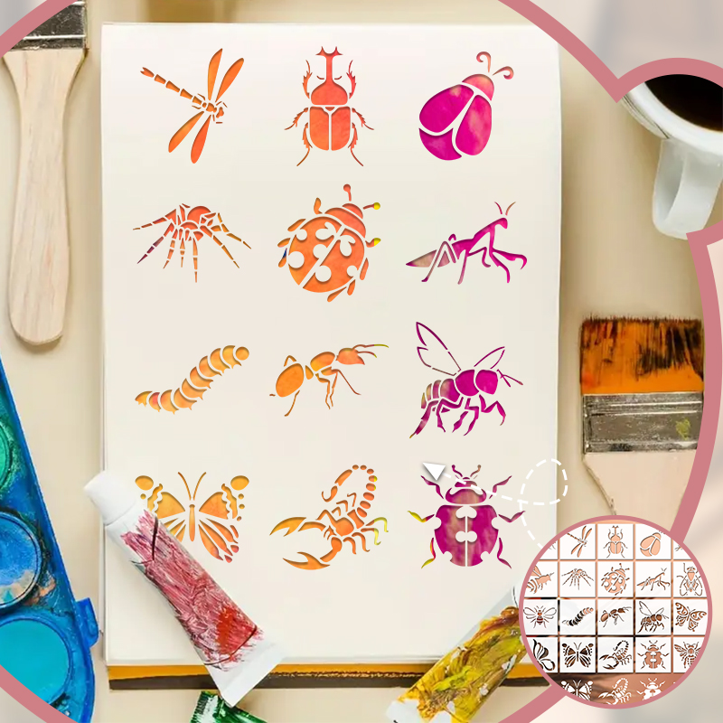YOMDID 20 adet Böcek Serisi Bo - Silk Screen Printing incelemesi ve fiyatı
