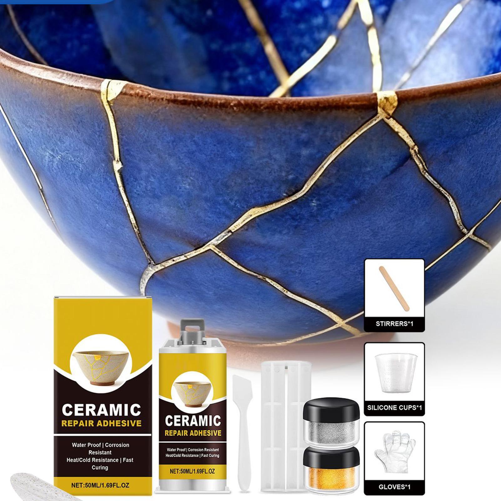 Kintsugi tamir kiti altın sera - Art Craft Cup incelemesi ve fiyatı