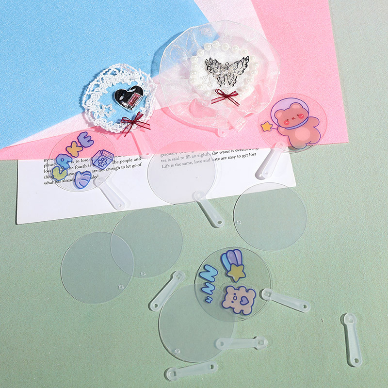 Mini Boş Yelpazeler, Şeffaf DI - Art Craft Ideas For Kids incelemesi ve fiyatı