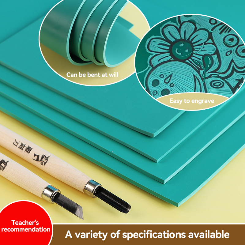 A6/A5/A4/A3 Oyma Kauçuk Blok B - Lino Printing Block incelemesi ve fiyatı