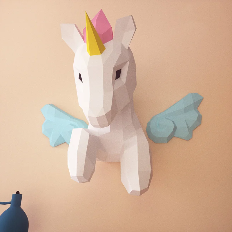 Gökkuşağı ünikorn Hayvan Duvar - Art Craft Rainbow incelemesi ve fiyatı