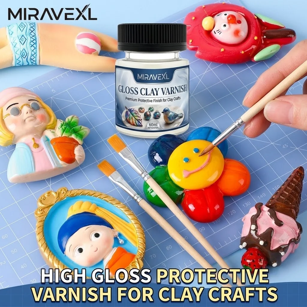 MIRAVEXL Yüksek Parlak Kil Ver - Air Dry Clay incelemesi ve fiyatı