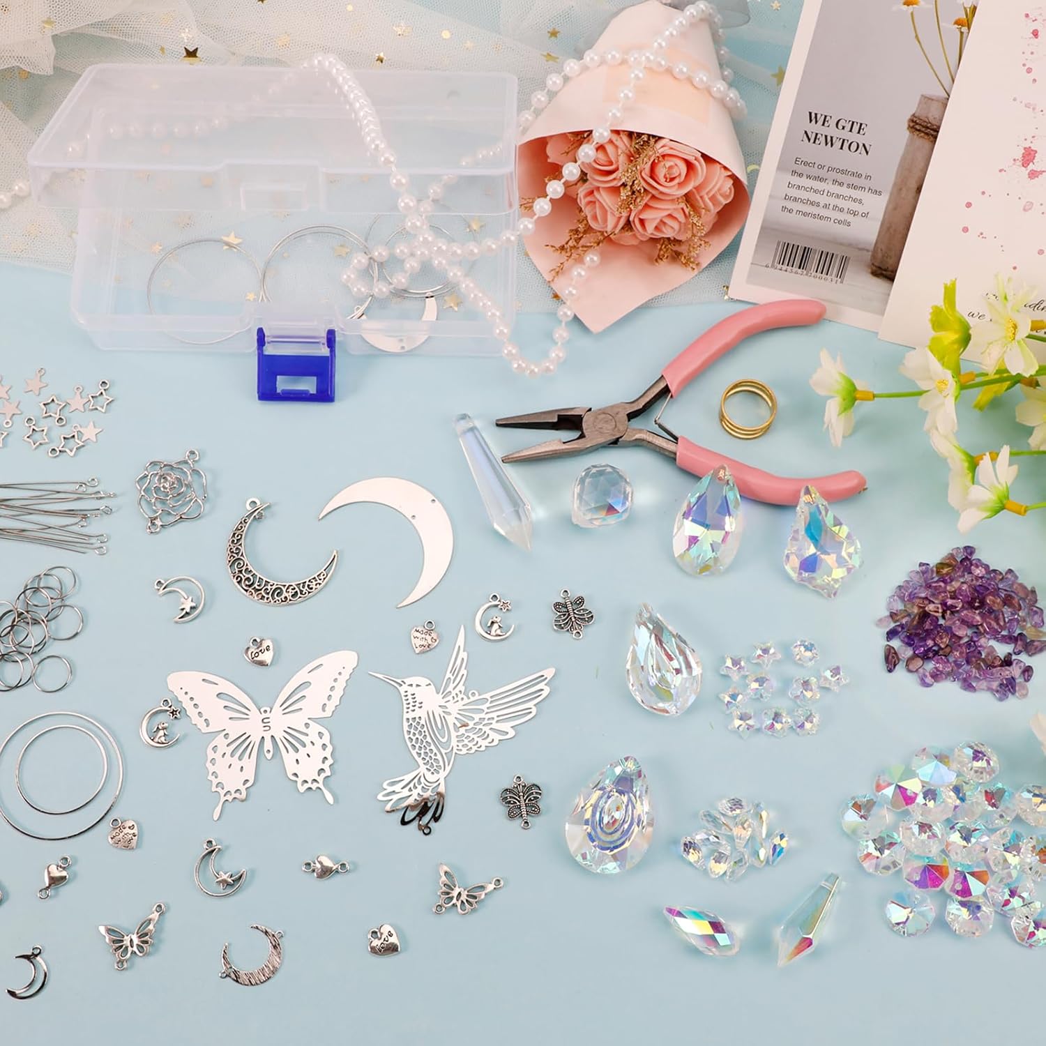 DIY 400 adet SunCatchers Yapma - Art Craft Rainbow incelemesi ve fiyatı