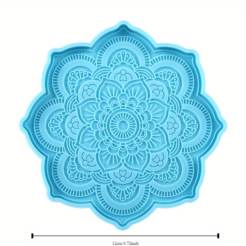 Mandala Coaster silikon kalıp  - Art Craft Flower incelemesi ve fiyatı