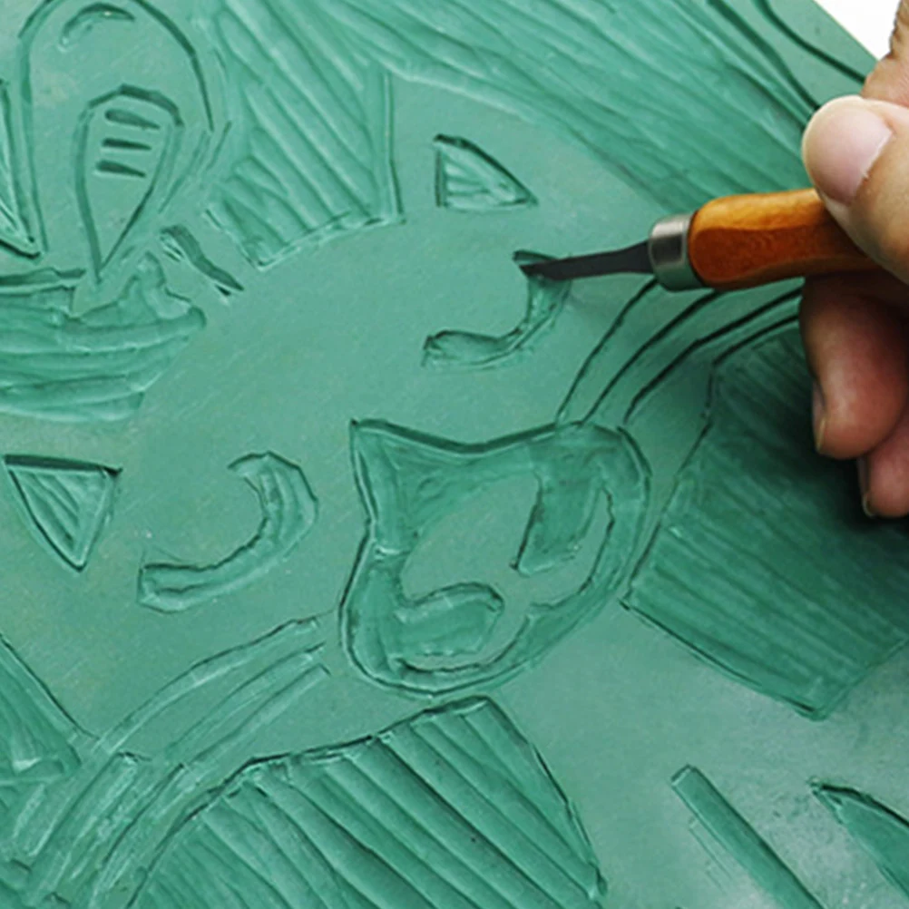 Kauçuk Blok Baskı Kalıbı Seti, - Lino Printing Block incelemesi ve fiyatı