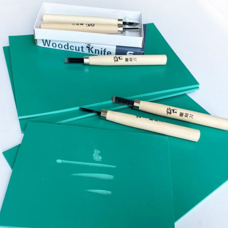 Kauçuk Blok Baskı Kalıbı Seti, - Lino Printing Block incelemesi ve fiyatı