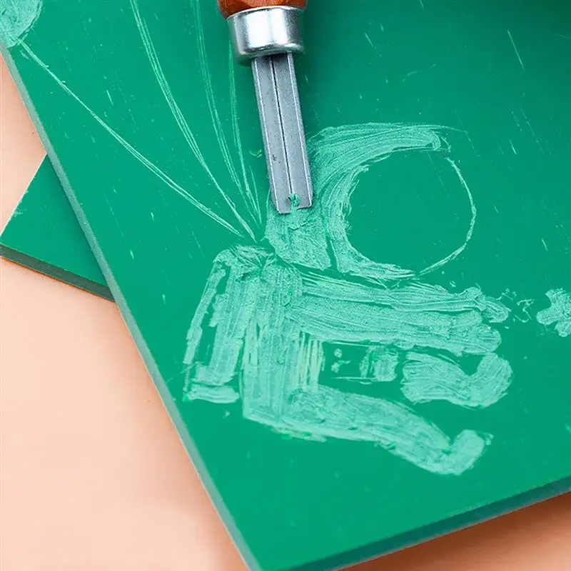 Kauçuk Blok Baskı Kalıbı Seti, - Lino Printing Block incelemesi ve fiyatı