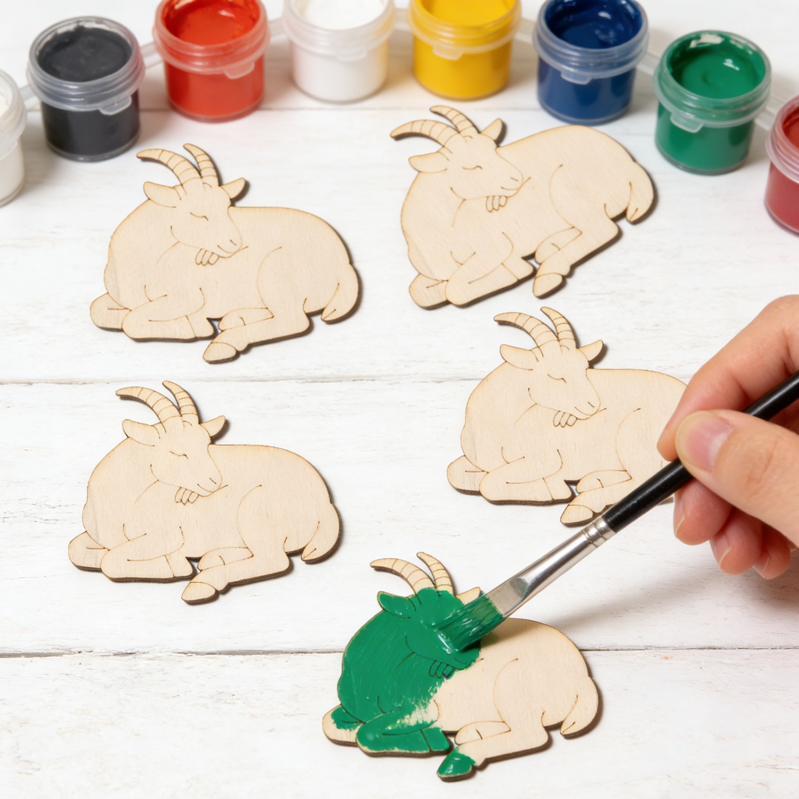 10 adet/takım Bitmemiş Ahşap K - Art Craft Usa incelemesi ve fiyatı