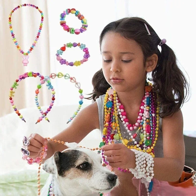 Kızlar DIY boncuk seti takı ya - Art Craft Rainbow incelemesi ve fiyatı